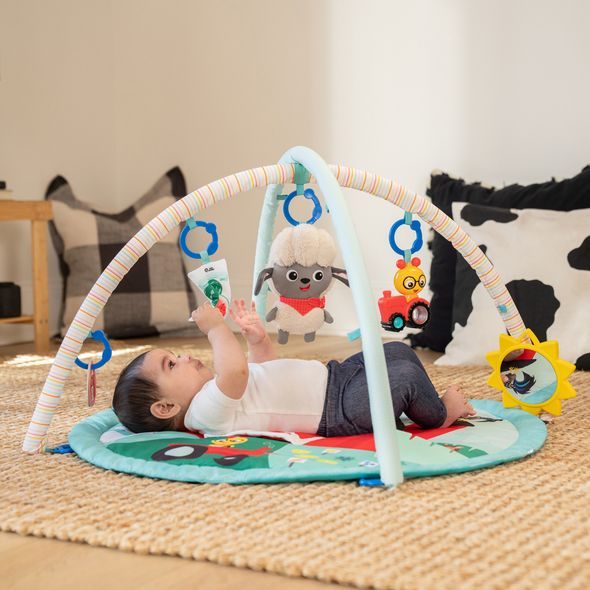 BABY EINSTEIN DEKA NA HRANÍ PRO ROZVOJ MOTORIKY A SMYSLŮ HAPPY HARVEST™ TOUCH & FEEL, 0M+ - HRACÍ DEKY - PRO DĚTI