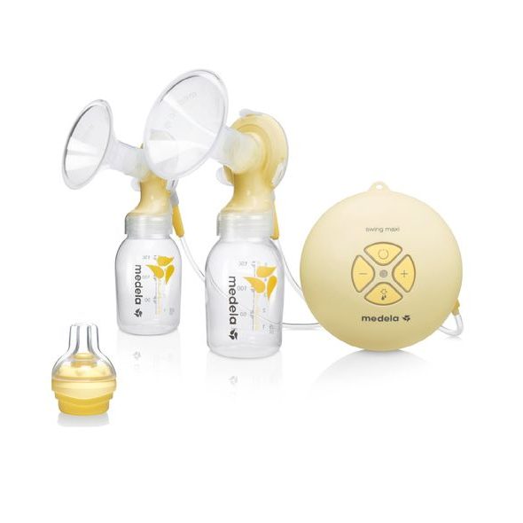 MEDELA SWING MAXI - 2-FÁZOVÁ ELEKTRICKÁ ODSÁVAČKA VČ.CALMA - ODSÁVAČKY MATEŘSKÉHO MLÉKA - KRMENÍ
