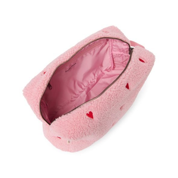 STUDIO NOOS TEDDY TOILETRY - TOALETNÍ TAŠTIČKA | LIGHT PINK HEARTS - DOPLŇKY - PRO MAMINKY