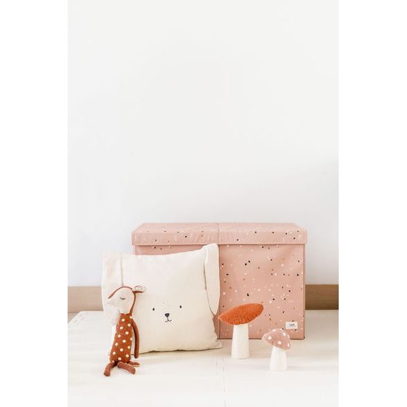 3 SPROUTS TRUHLA NA HRAČKY RECYCLED TERRAZZO/CLAY - BOXY NA HRAČKY - SPINKÁNÍ