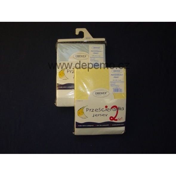 DREWEX PROSTĚRADLO JERSEY 2KS - PROSTĚRADLA - SPINKÁNÍ