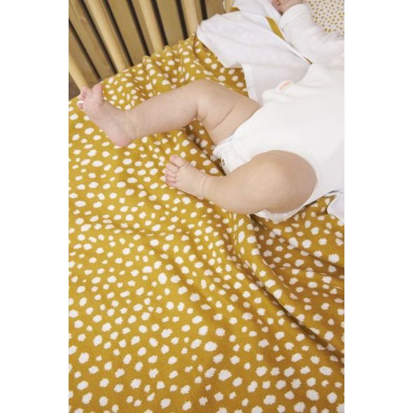 MEYCO DEKA CHEETAH - HONEY GOLD - DĚTSKÉ DEKY PRO MIMINKA - SPINKÁNÍ