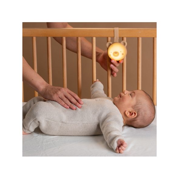 TAF TOYS HUDEBNÍ MEDVÍDEK SE SVĚTLEM DREAM BEAR - NOČNÍ SVĚTLA - SPINKÁNÍ