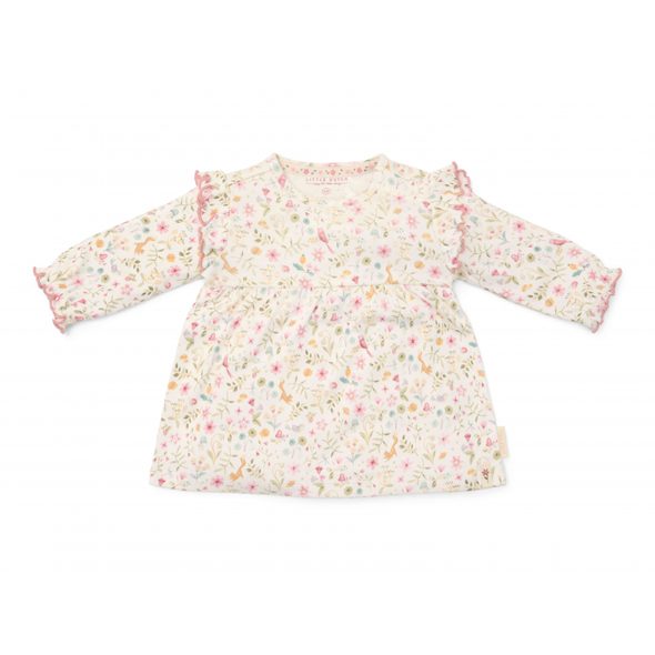 LITTLE DUTCH ŠATY DLOUHÝ RUKÁV FAIRY GARDEN VEL. 68 - SUKNĚ A ŠATY - PRO DĚTI