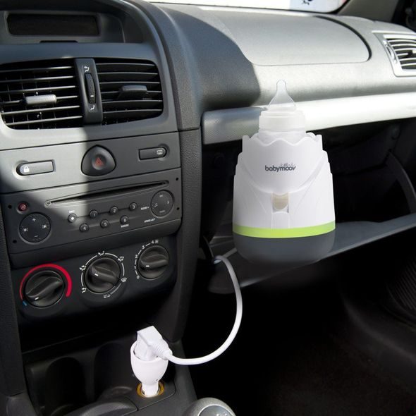 BABYMOOV OHŘÍVAČ LAHVÍ TULIP HOME&CAR CREAM - OHŘÍVAČKY MLÉKA A STRAVY - KRMENÍ