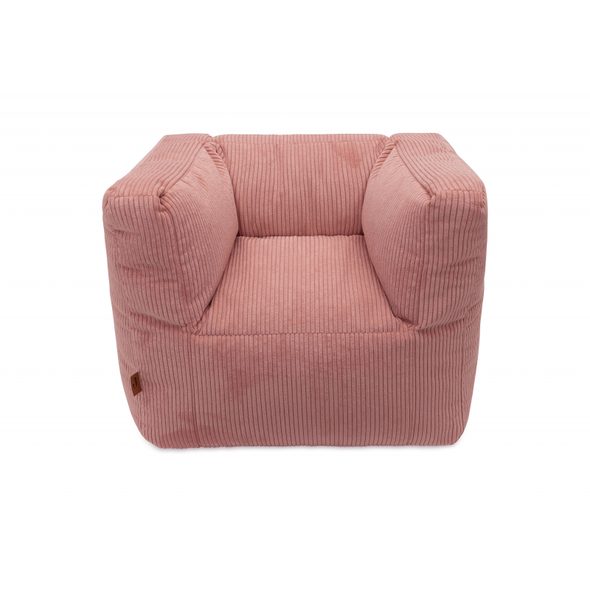 JOLLEIN KŘESLO DĚTSKÉ BEANBAG CORDUROY WILD ROSE - KŘESÍLKA - SPINKÁNÍ