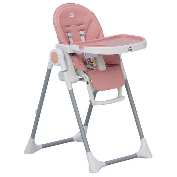 SCARLETT JÍDELNÍ ŽIDLIČKA ROSA RŮŽOVÁ - JÍDELNÍ ŽIDLIČKY PLASTOVÉ - KRMENÍ