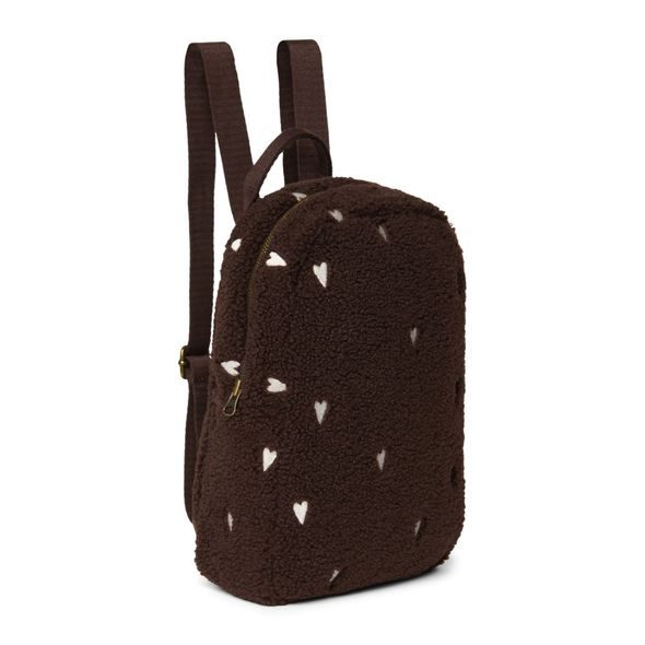 STUDIO NOOS TEDDY MINI BACKPACK BATŮŽEK CHOCOLATE HEARTS - DOPLŇKY - PRO MAMINKY