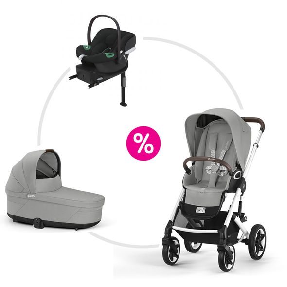 CYBEX SET TALOS S LUX + KORBA + AUTOSEDAČKA + ZÁKLADNA 2025 - TROJKOMBINACE - KOČÁRKY A PŘÍSLUŠENSTVÍ