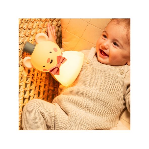 TAF TOYS NOČNÍ SVĚTLO MEDVĚD - NOČNÍ SVĚTLA - SPINKÁNÍ