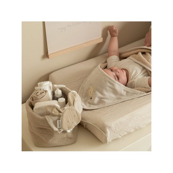 LITTLE DUTCH KOŠÍK PLETENÝ MALÝ PURE SOFT BEIGE - DEKORACE A POLIČKY - SPINKÁNÍ