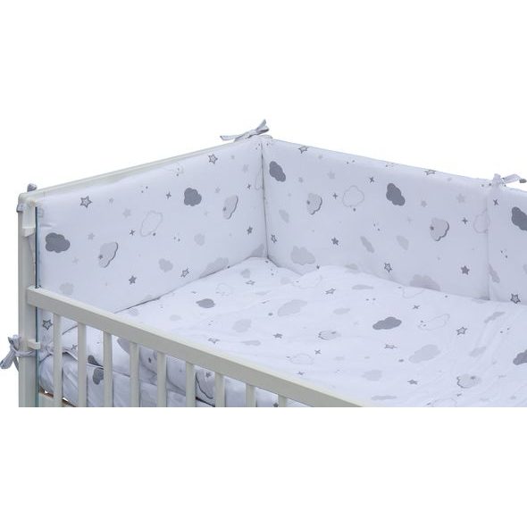 SCARLETT DĚTSKÁ POSTÝLKA S KOMPLETNÍ VÝBAVOU SCARLETT 120 X 60 CM - KRENA - DŘEVĚNÉ POSTÝLKY - SPINKÁNÍ