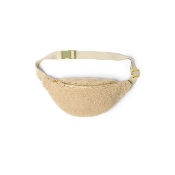 STUDIO NOOS TEDDY MINI FANNY PACK KABELKA ECRU - ORGANIZÉRY A KOŠÍKY - KOČÁRKY A PŘÍSLUŠENSTVÍ
