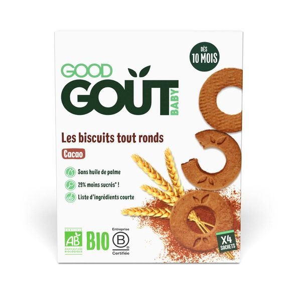 GOOD GOUT BIO KAKAOVÁ KOLEČKA 80 G - TYČINKY/SUŠENKY - KRMENÍ
