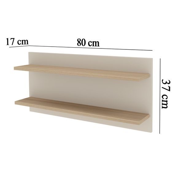 POLIČKA NA STĚNU FAKTUM SIENNA CASHMERE - DEKORACE A POLIČKY - SPINKÁNÍ