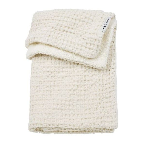 MEYCO DEKA WAFFLE TEDDY FLEECE - NATURE - DĚTSKÉ DEKY PRO MIMINKA - SPINKÁNÍ