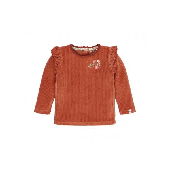 LITTLE DUTCH TRIKO DLOUHÝ RUKÁV DEEP BERRY VEL. 86 - TRIČKA KRÁTKÝ / DLOUHÝ RUKÁV - PRO DĚTI