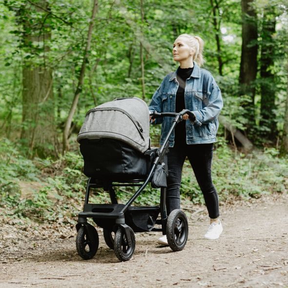 TFK CARRYCOT MONO/PRO COMBI UNIT PREMIUM GREY - KORBIČKY - KOČÁRKY A PŘÍSLUŠENSTVÍ