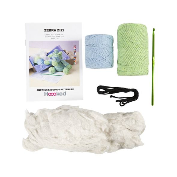 CREATIV COMPANY SADA NA HÁČKOVÁNÍ AMIGURUMI ZEBRA - VÝTVARNÉ POMŮCKY A HRAČKY - PRO DĚTI