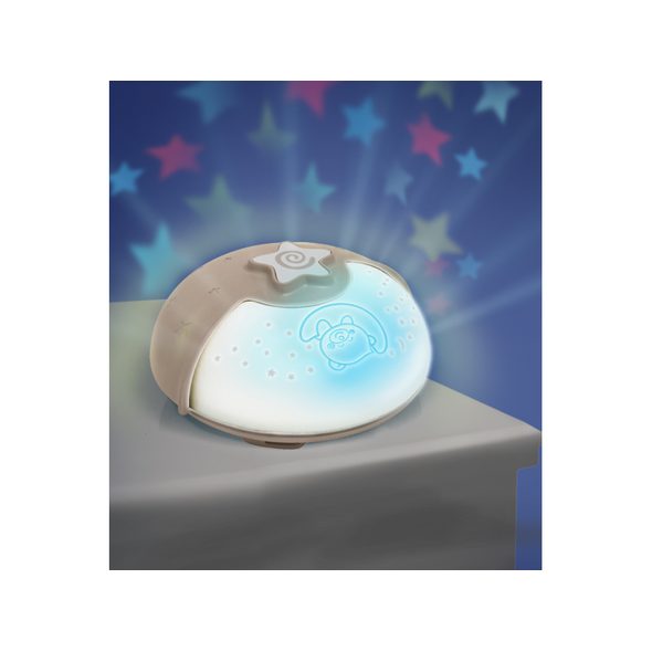 INFANTINO NOČNÍ LAMPIČKA S PROJEKCÍ ECRU - NOČNÍ SVĚTLA - SPINKÁNÍ