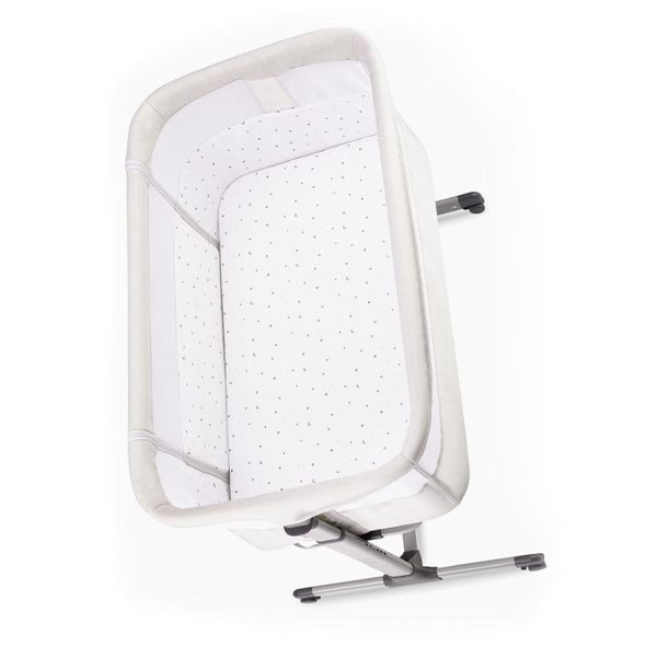 MOMI POSTÝLKA REVO SVĚTLE ŠEDÁ - KOŠÍKY A KOLÉBKY - SPINKÁNÍ