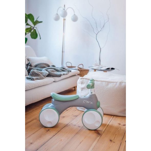 MOMI ODRÁŽEDLO TOBIS S BUBLINAMI ŠEDÉ - DĚTSKÁ ODRÁŽEDLA - PRO DĚTI