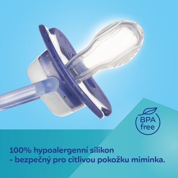 CANPOL BABIES DUDLÍK SVÍTÍCÍ SILIKONOVÝ SYMETRICKÝ NIGHTGLOW 6-18M 2KS KLUK - ŠIDÍTKA A DOPLŇKY - KRMENÍ