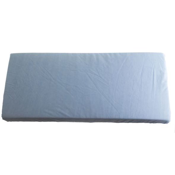 KAARSGAREN 2V1 MODRÉ PROSTĚRADLO 100X200CM A CHRÁNIČ MATRACE - PROSTĚRADLA - SPINKÁNÍ