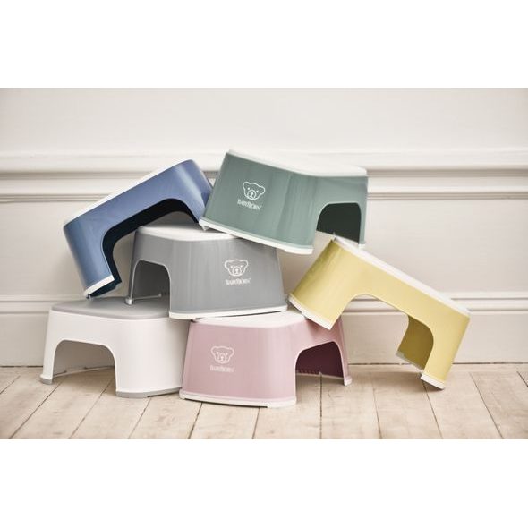 BABYBJÖRN STUPÁTKO POWDER PINK/WHITE - STUPÁTKA K UMYVADLU A WC - KOUPÁNÍ A ZDRAVÍ