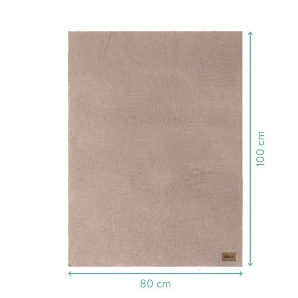 FILLIKID PLETENÁ DĚTSKÁ DEKA COSY TAUPE - DĚTSKÉ DEKY PRO MIMINKA - SPINKÁNÍ