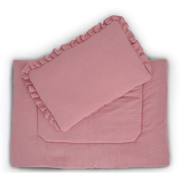 TOMI POVLEČENÍ S VÝPLNÍ MUŠELÍN 120X90CM - POVLEČENÍ DO POSTÝLKY - SPINKÁNÍ