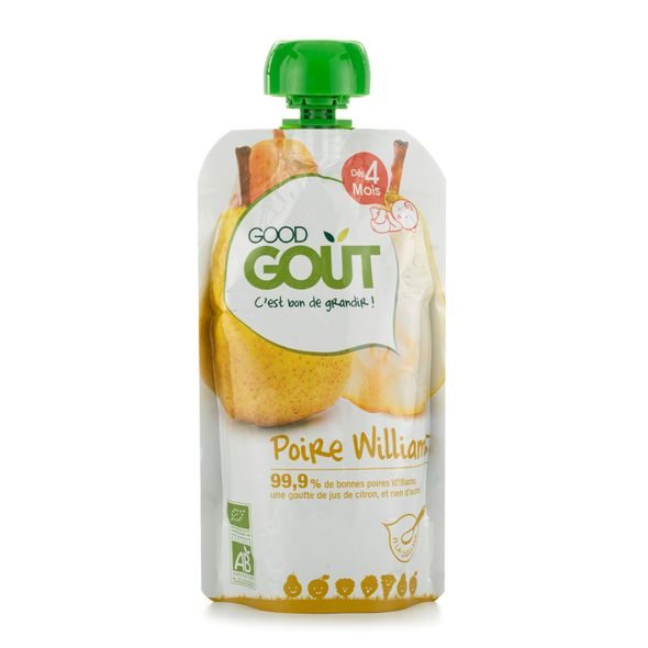 GOOD GOUT BIO HRUŠKA WILLIAMS (120 G) - KAPSIČKY - KRMENÍ