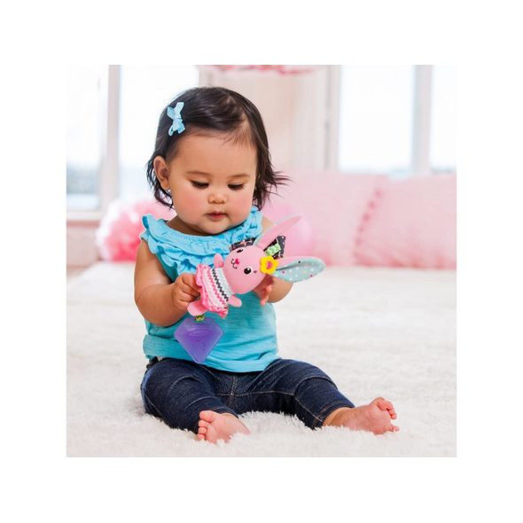 INFANTINO ZÁVĚSNÝ CINKAJÍCÍ KRÁLÍČEK - HRAČKY K ZAVĚŠENÍ - PRO DĚTI