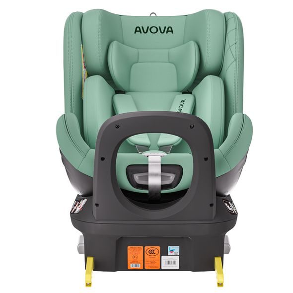 AVOVA SWAN-FIX I-SIZE 2024 LIME GREEN - AUTOSEDAČKY 0-25KG - AUTOSEDAČKY A PŘÍSLUŠENSTVÍ