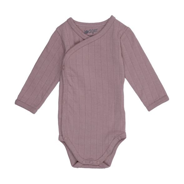 LODGER ROMPER LS SOLID ROSE 80 - BODY - PRO DĚTI