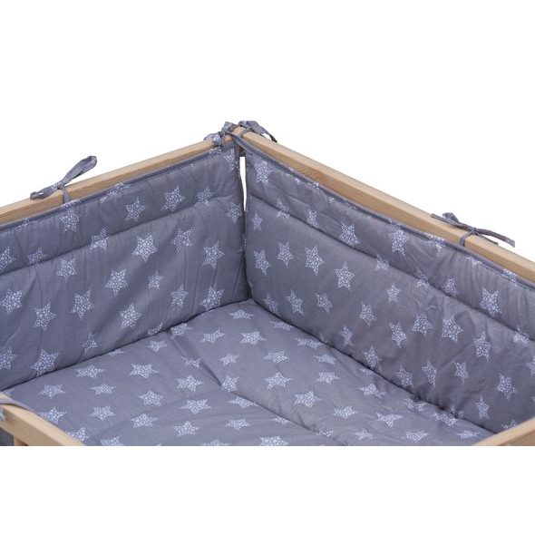 SCARLETT MATRACE DO OHRÁDKY HONZÍK HVĚZDIČKA ŠEDÁ 98X78CM - MATRACE DO POSTÝLKY - SPINKÁNÍ