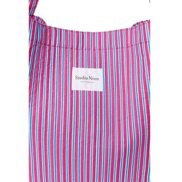STUDIO NOOS POPLIN MOM BAG RASBERRY STRIPED - DOPLŇKY - PRO MAMINKY