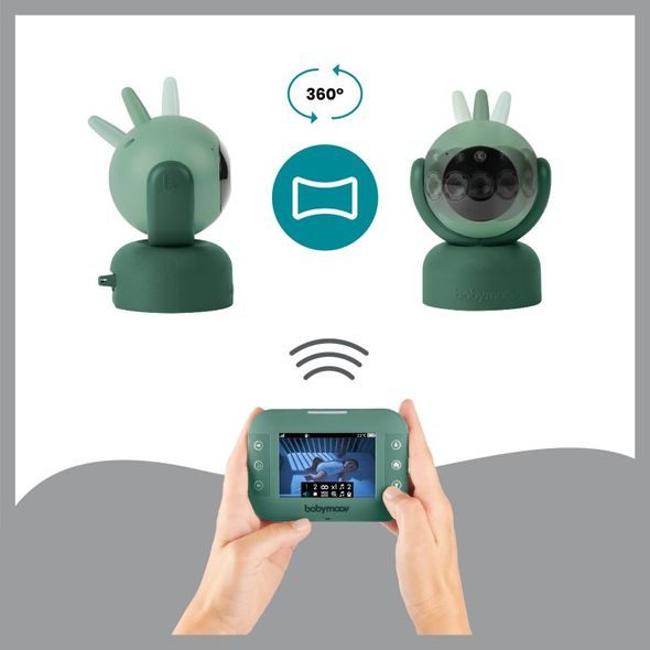 BABYMOOV VIDEO BABY MONITOR YOO-MASTER - ELEKTRONICKÉ CHŮVIČKY - SPINKÁNÍ