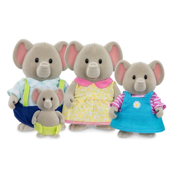 LI'L WOODZEEZ RODINA SLONŮ OLIPHANT - ZVÍŘATA - PRO DĚTI