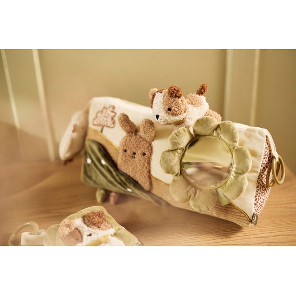 JOLLEIN POLŠTÁŘEK TROJHRANNÝ S AKTIVITAMI TINY PARK - HRA NA BŘÍŠKU - PRO DĚTI