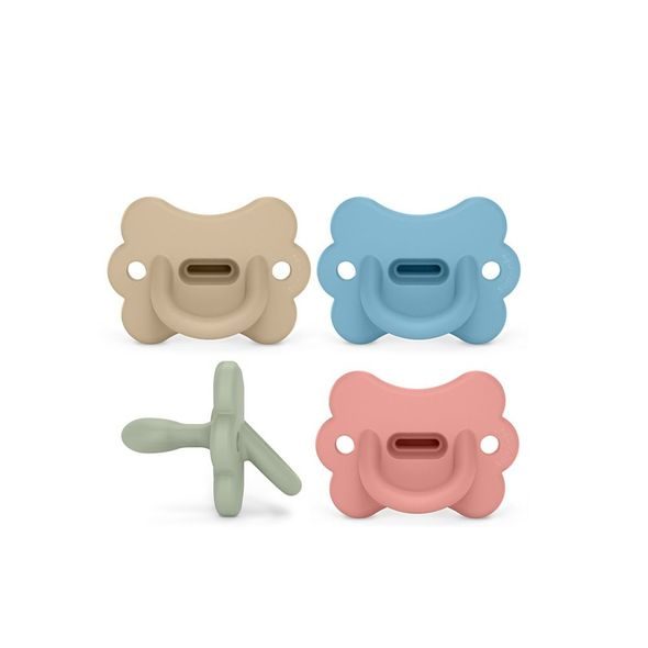 SUAVINEX ŠIDÍTKO FYZIOLOGICKÉ BUTTERFLY SILIKON 6-18M SX PRO - COLOUR ESSENCE - KOJENECKÉ LAHVE - KRMENÍ