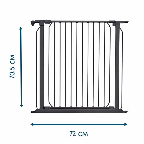 BABY DAN BABYDAN SEKCE S DVÍŘKY PRO ZÁBRANU COMBIFIT/ CARL, 72 CM ČERNÁ - OHRÁDKY - KOUPÁNÍ A ZDRAVÍ