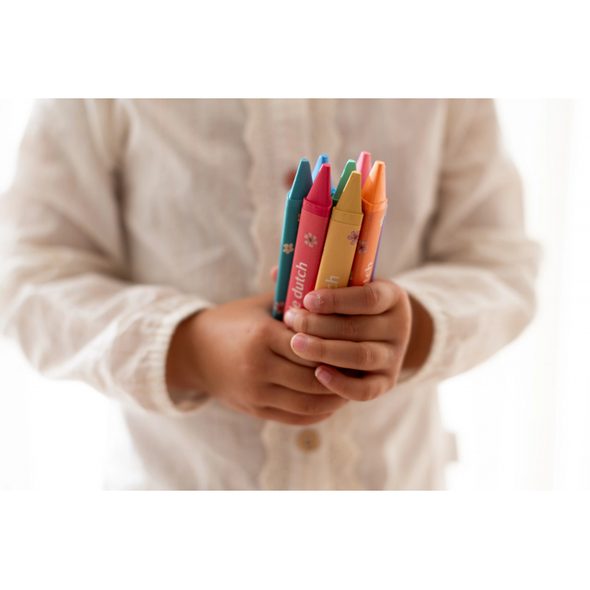 LITTLE DUTCH VOSKOVKY 8 KS ROSA - LITTLE DUTCH - PRO DĚTI