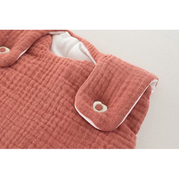 TRÄUMELAND VNĚJŠÍ SPACÍ PYTEL LIEBMICH MUSSELIN APRIKOSE 56/62 - SPACÍ PYTLE - SPINKÁNÍ