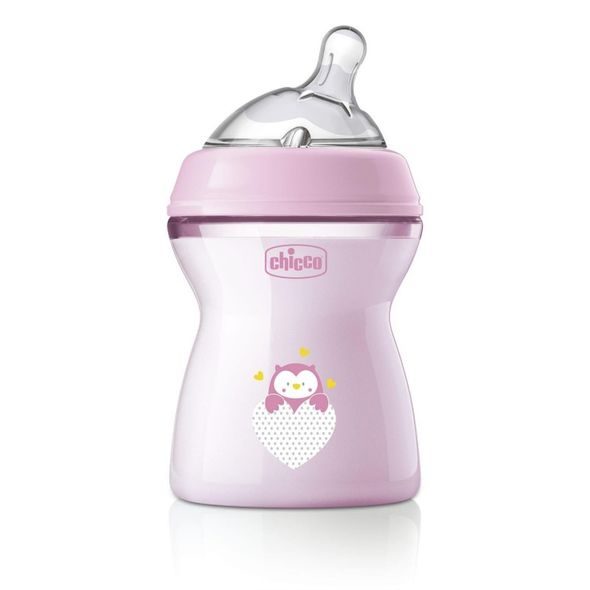 CHICCO LÁHEV KOJENECKÁ NATURAL FEELING 250ML DÍVKA 2M+ - KOJENECKÉ LAHVE - KRMENÍ