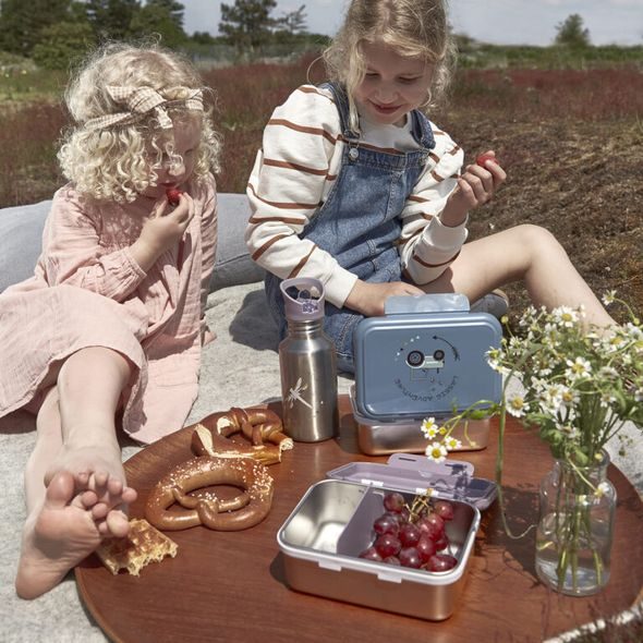 LÄSSIG LUNCHBOX STAINLESS STEEL ADVENTURE BUS - KRABIČKY NA SVAČINU - KRMENÍ