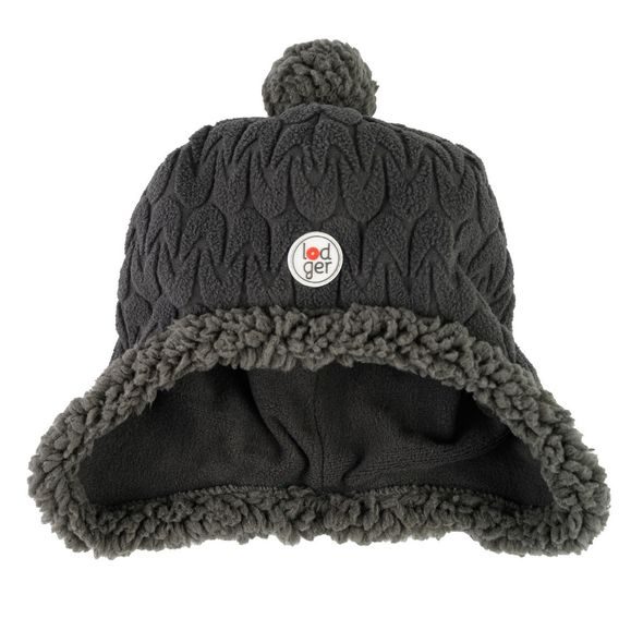 LODGER HATTER EMPIRE FLEECE PIGEON 3 - 6 MĚSÍCŮ - ČEPIČKY A KLOBOUČKY - PRO DĚTI