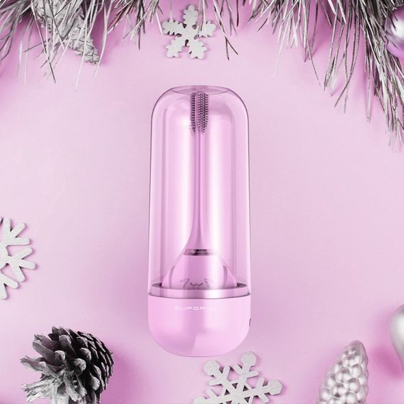 INNOGIO ELEKTRICKÝ SONICKÝ ZUBNÍ KARTÁČEK VIOLET - ZUBNÍ KARTÁČKY A PASTY - KOUPÁNÍ A ZDRAVÍ