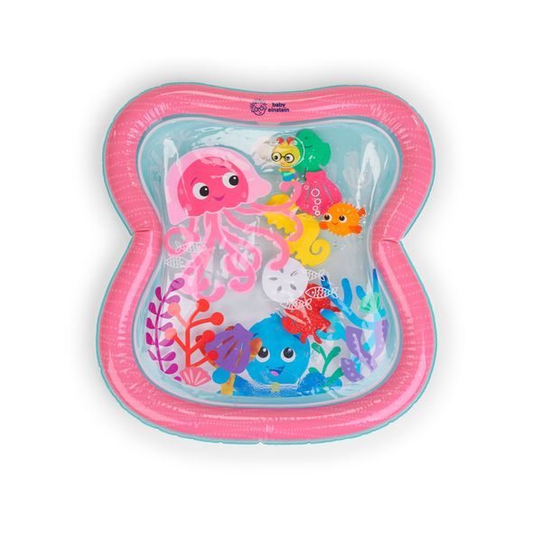 BABY EINSTEIN PODLOŽKA VODNÍ PRO ROZVOJ MOTORIKY JIGGLING JANET™ TUMMY TIME, 0M+ - HRACÍ DEKY - PRO DĚTI