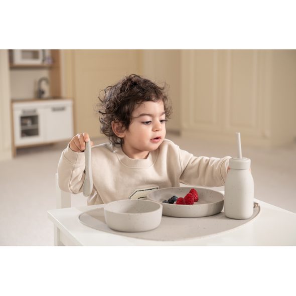 KIKKABOO LÁHEV S BRČKEM PLATINUM SILICONE SAND - SPORTOVNÍ LAHVE - KRMENÍ